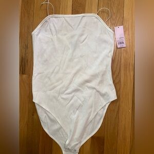 White Sleeveless Top